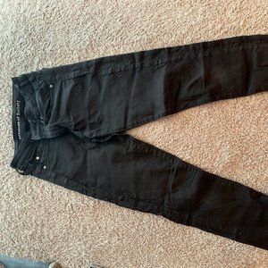 Articles of Society Nordstrom Black Skinny Jeans; size 25